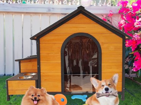 Xpt088 Wearable And Strong Dog House For Playground - Natural Online Hot Sale