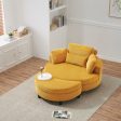 Corduroy Sofa With Two Throw Pillows And A Waist Pillow With An Extra Tray For Comfortable Seating In Small Apartment Bedrooms For Cheap