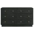 Cavelle - 6-Drawer Dresser Cabinet - Black For Discount