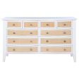 Bexhill - 10-Drawer Dresser Cabinet - White Sale