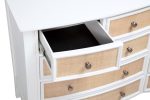 Bexhill - 10-Drawer Dresser Cabinet - White Sale