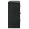 Cavelle - 6-Drawer Dresser Cabinet - Black For Discount