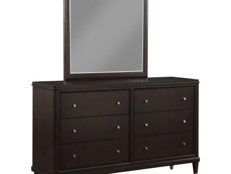 Emberlyn - 6-Drawer Dresser With Mirror - Brown Online Hot Sale